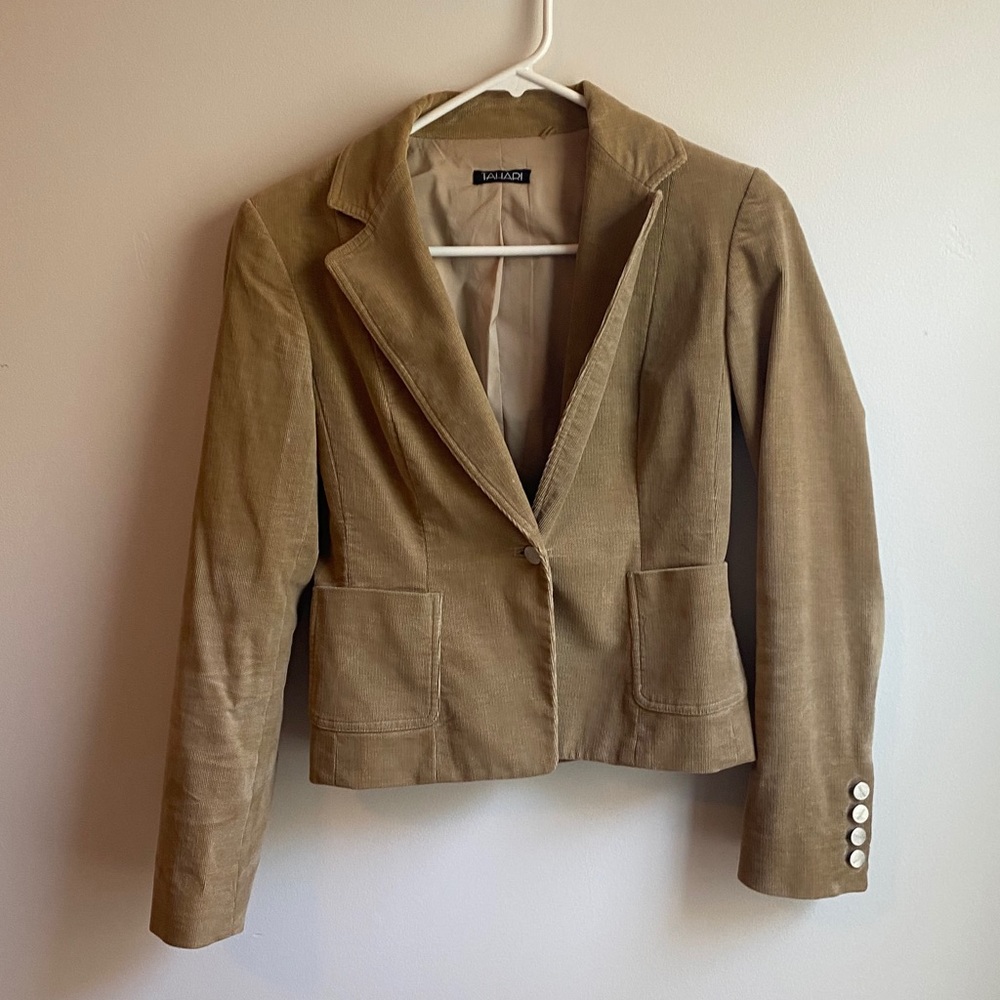Tahari Tan Blazer